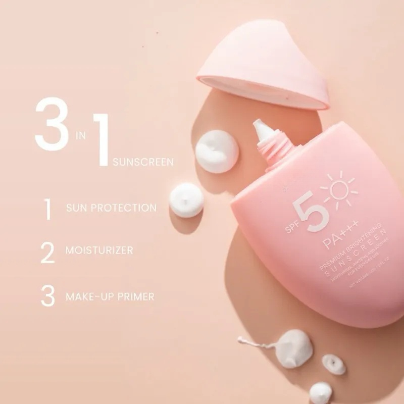 MCY Whitening Sunscreen SPF 50 Pa++++ Premium Brightening Sunblock ...