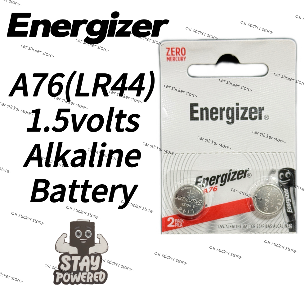 Energizer LR44 A76 Battery (10 pcs) Special Alkaline Button Cell LR-44 ...