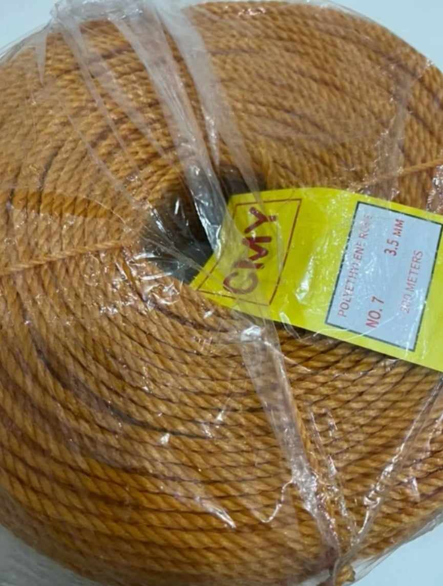 ROPES no.6-no. 14 (3mm-7 mm) HIGH QUALITY POLYETHYLENE ROPE/NYLON ROPE ...