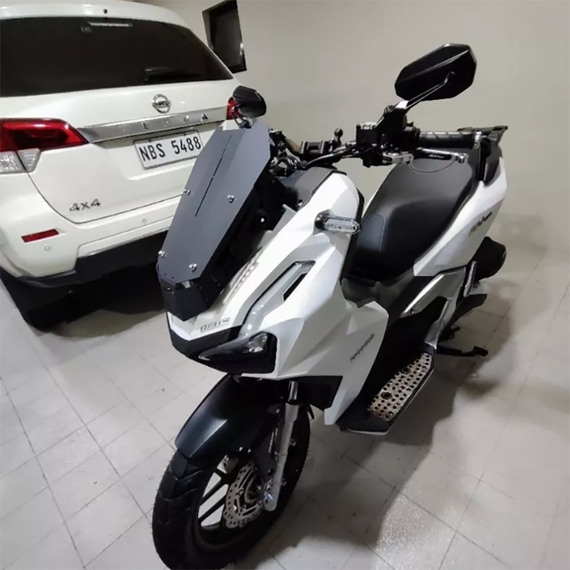 HONDA ADV150 V1/ ADV 160 V2 Full Alloy Front Windshield/Alloy Visor ...