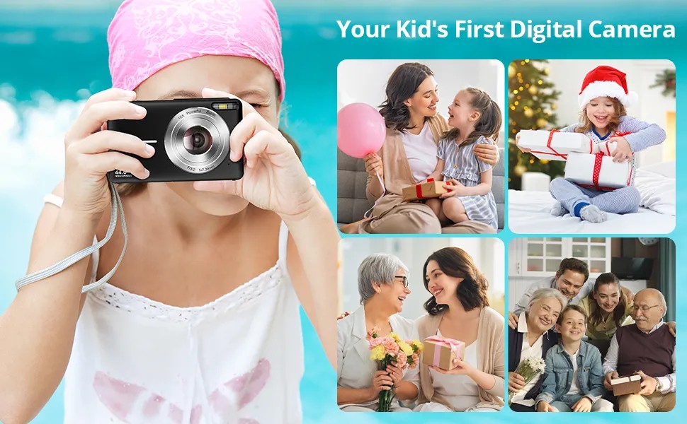 4K Digital Camera For Photography CCD Flash HD 16X ZOOM Digicam For ...