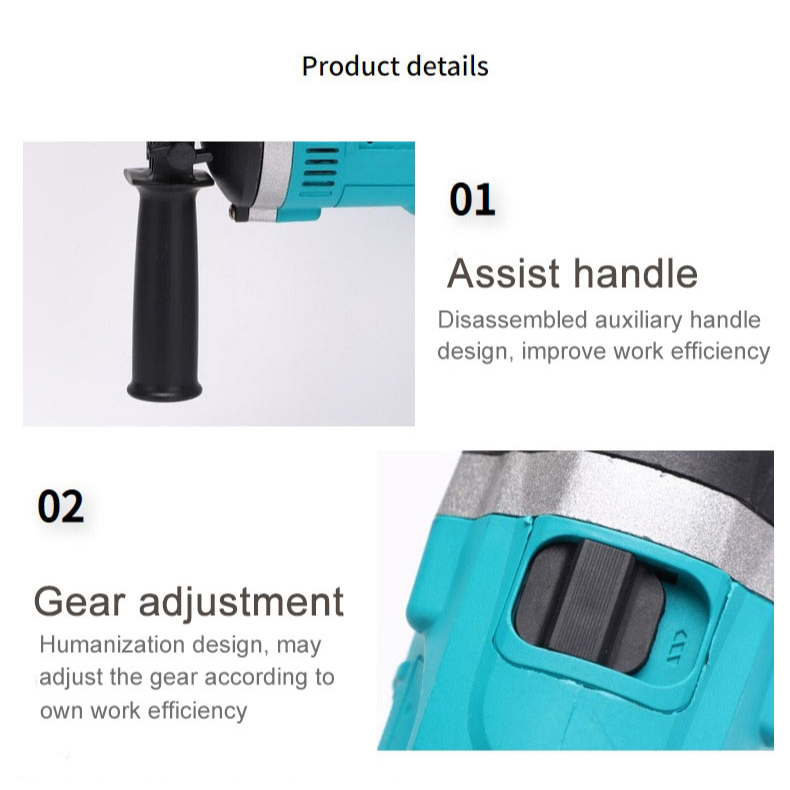 Impact Drill Set Heavy Duty Hammer Drill 6000W Electric drill Original ...