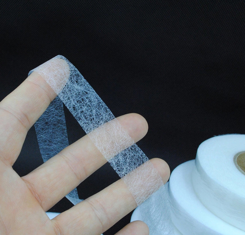 64m/Roll Double-sided Fabric Fusing Adhesive Tape / Iron-on Hemming ...