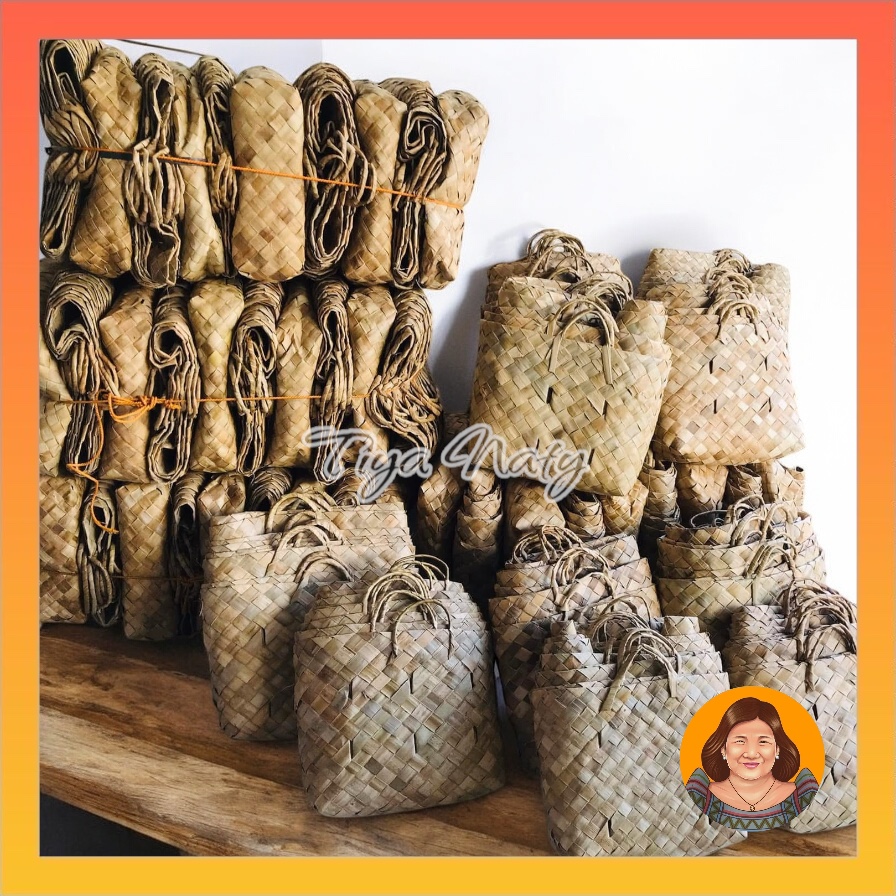 TIYA NATY Handwoven Karagumoy Bayong – Manok Basket Carrier Bayong sa ...