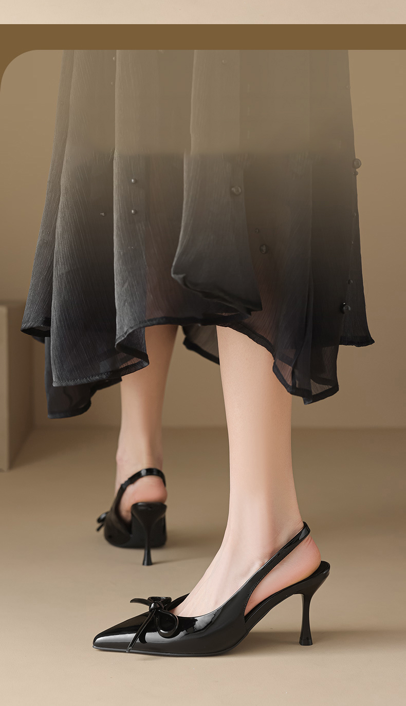MIA Heels for Women Pointed Toe Stiletto Sandals for Women With Ribbon ...