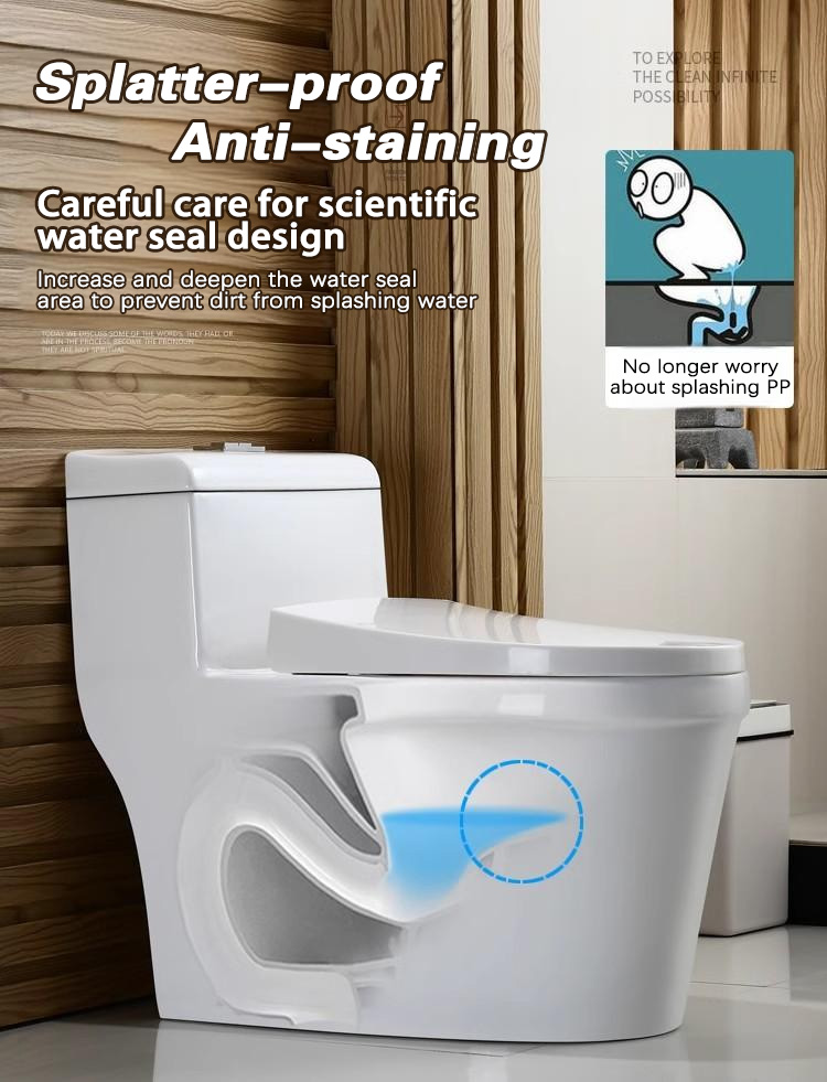 【COD】Smart toilet and dual-flush tank siphonic flushing integrated ...