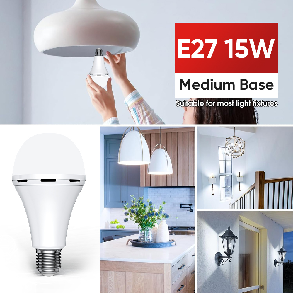 Mitsushi Emergency light Bulb 7W 9W 12W 15W Portable Removable Bulb ...