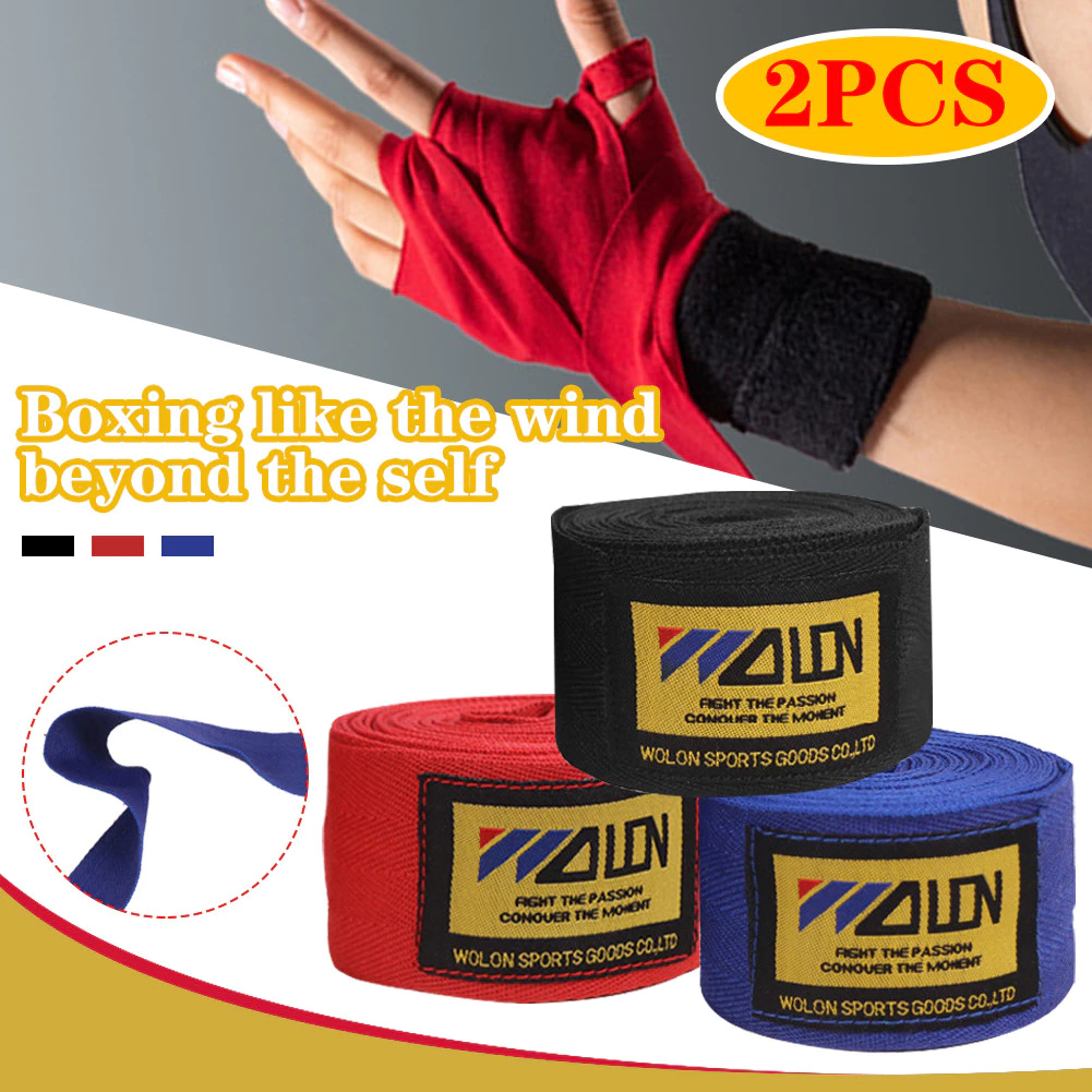 3M/5M Boxing Bandage Boxing Hand Wraps Cotton Sports Strap Stretch ...