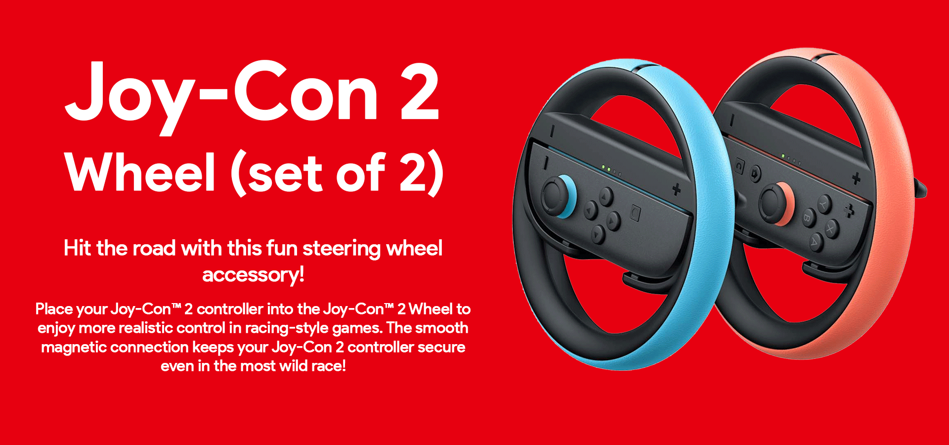 Nintendo Switch 2 Joy-con Wheel (Set of 2) | Shopee Philippines