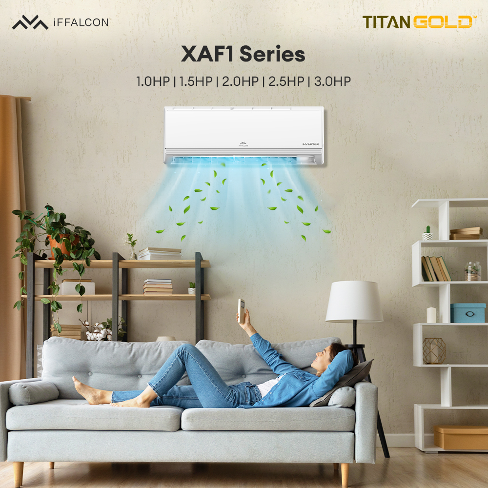 【NEW】iFFALCON Split Type Air Conditioner, Fast Cooling, Self-Cleaning ...