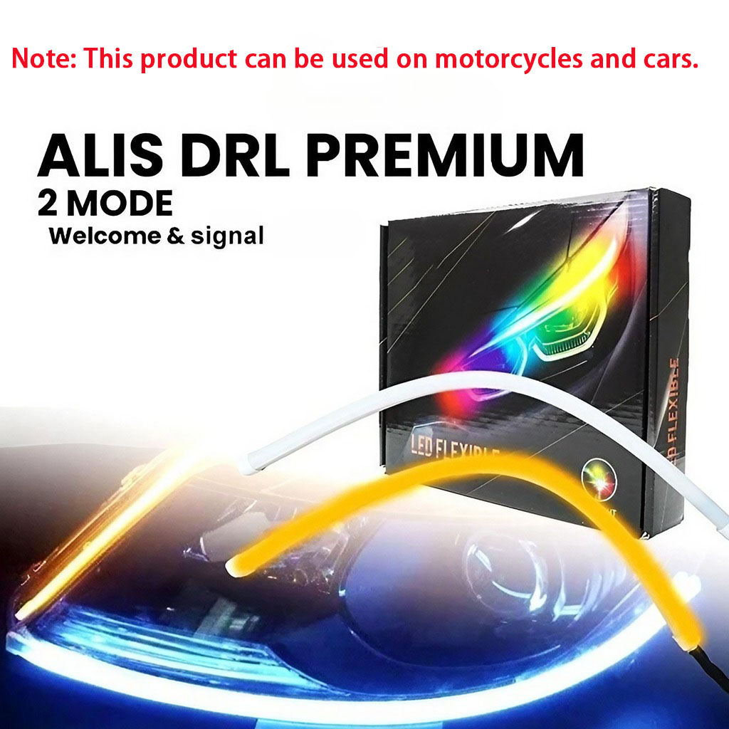 XDDQ eyeline LED strip light 2 mode DRL turn signal with welcome for ...