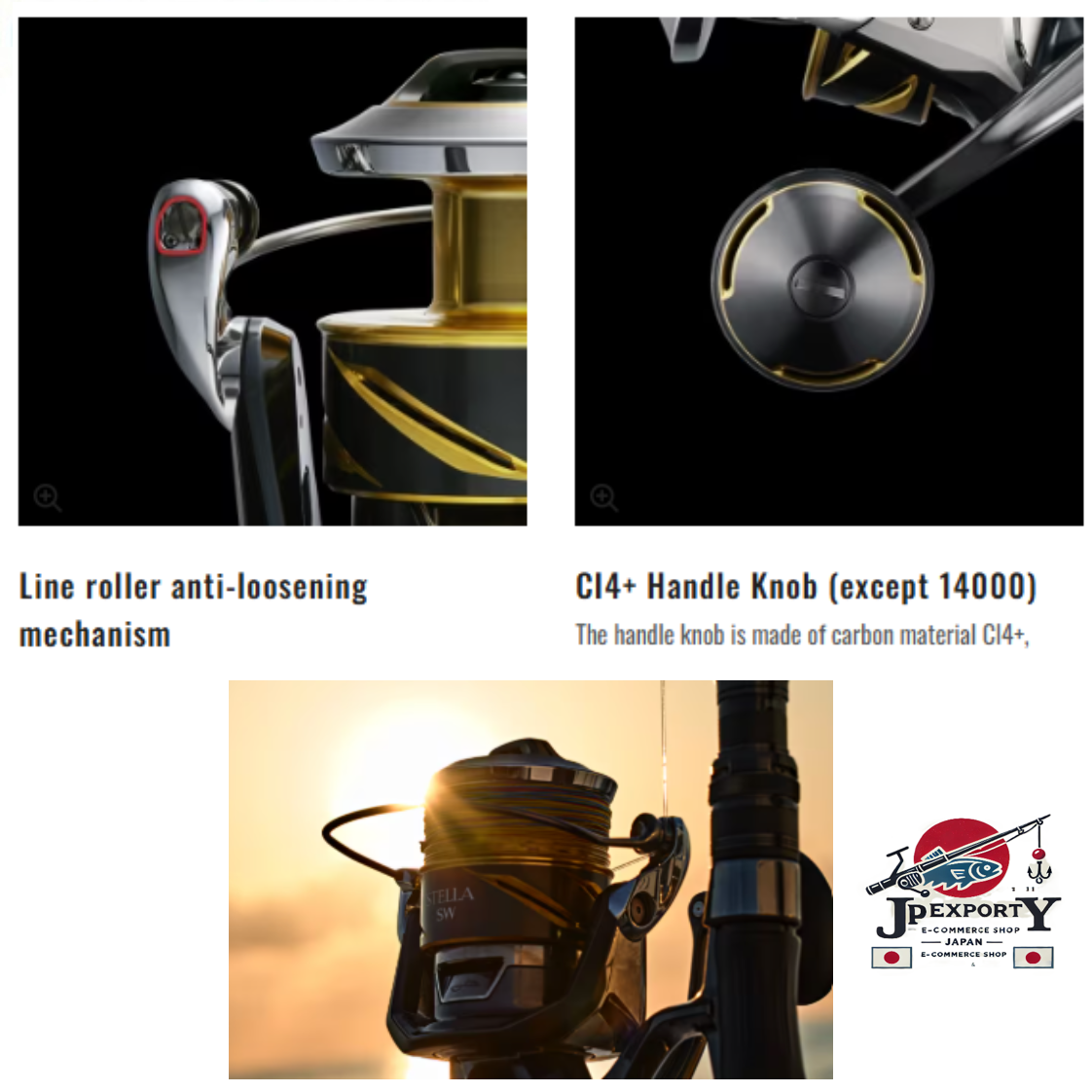 Moulinet Shimano Stella SW 8000 PG - Occasion - Pêche Au Gros