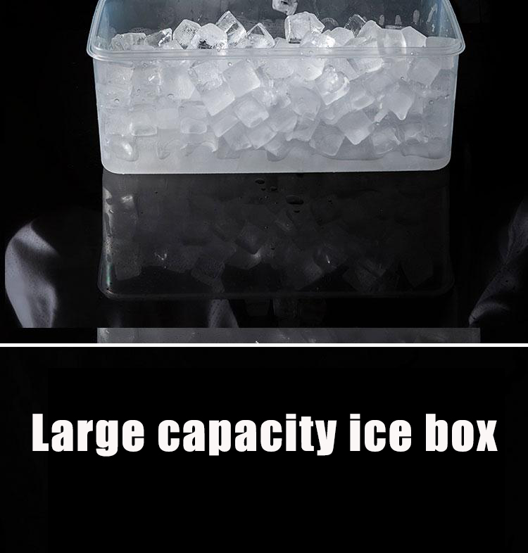 Free box Ice shovel 4 layer 144 girds Cream Cocktail Cold Drink Ice ...