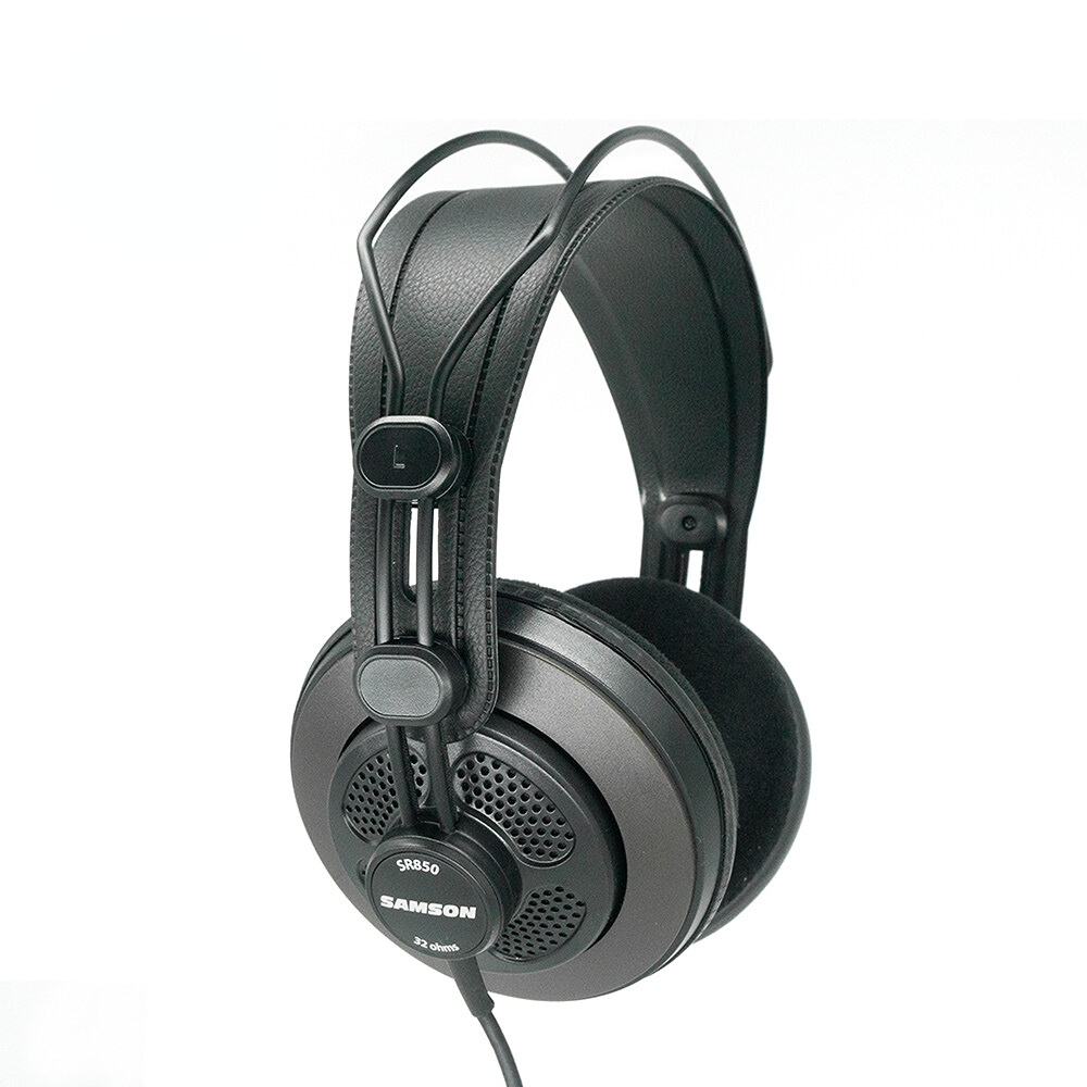 Original SAMSON SR850 Professional Studio Reference Monitor Headphones ...