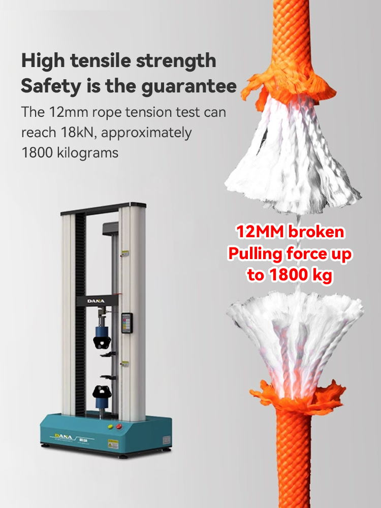 ICON Safety Rope Climbing Full Rescue Universal Rope 10M With 2 Steel ...