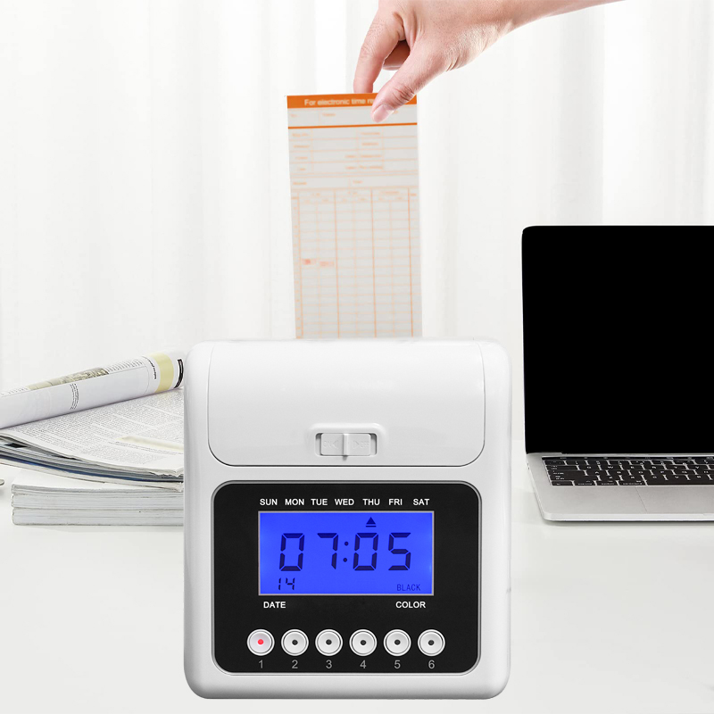 LED Screen Bundy Clock With Timecard Power Outage Available With ...
