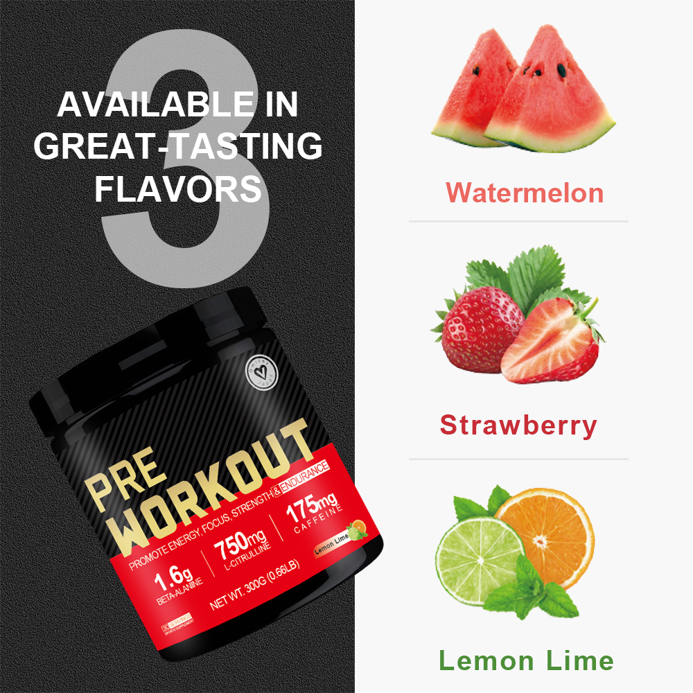 Omilay Pre Workout Powder Supplements with Creatine Monohydrate Energy