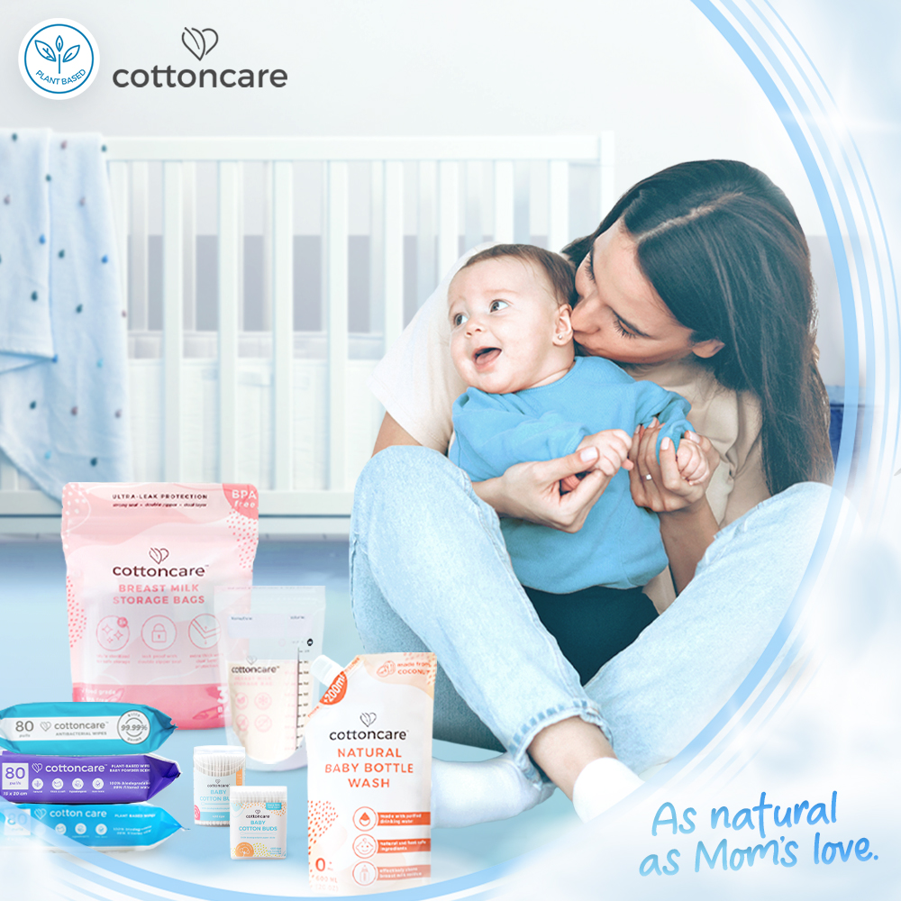 Cottoncare™ (48pcs) Organic Mood Calming Stick Ons Mandarin Orange