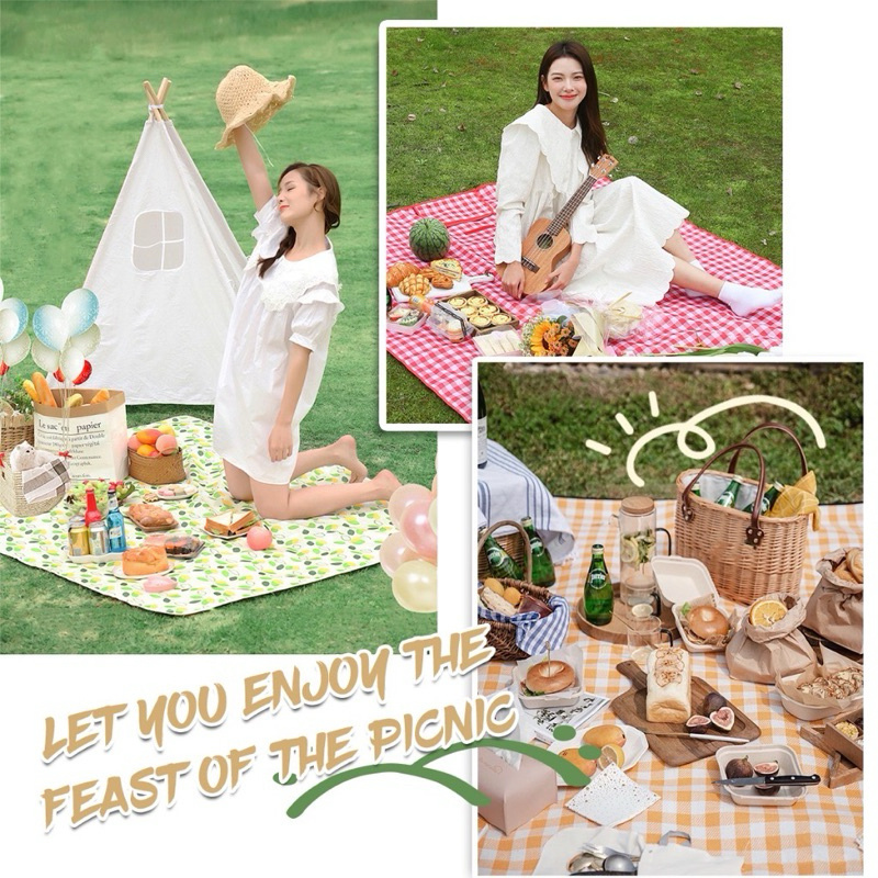 Outdoor Waterproof Picnic Mat - Foldable Non-Slip Camping Beach Rug for ...