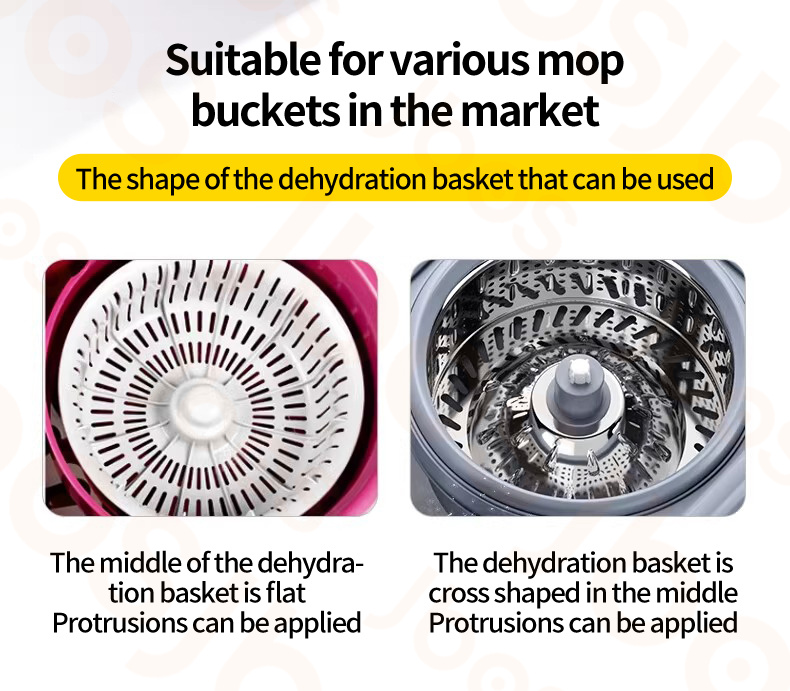 Jbos Universal Spinning Mop Handle Replacement Extended Sturdy