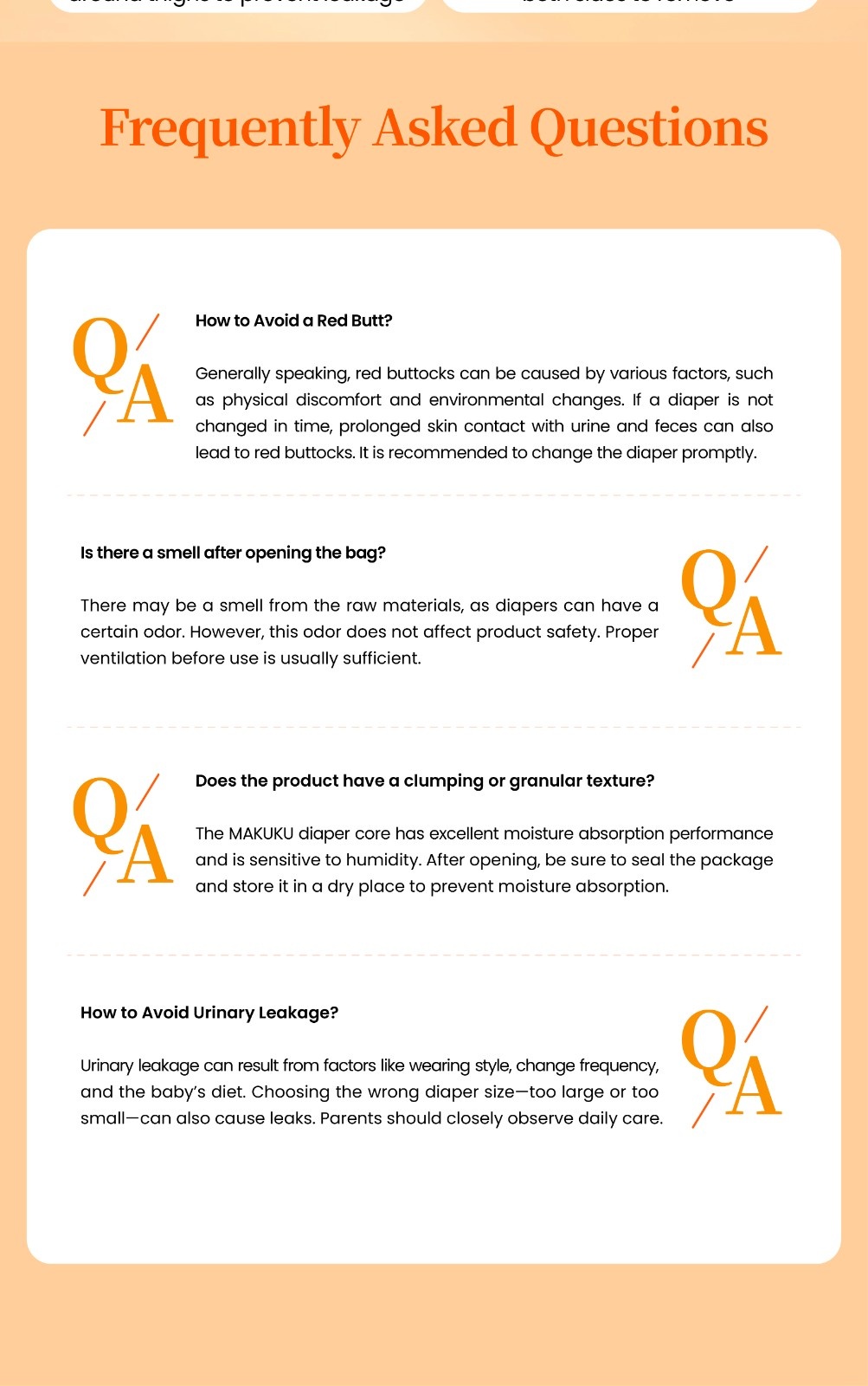 MAKUKU Diaper Quick Dry Pull Up Pants 50pcs Baby M L XL XXL XXXL Ultra