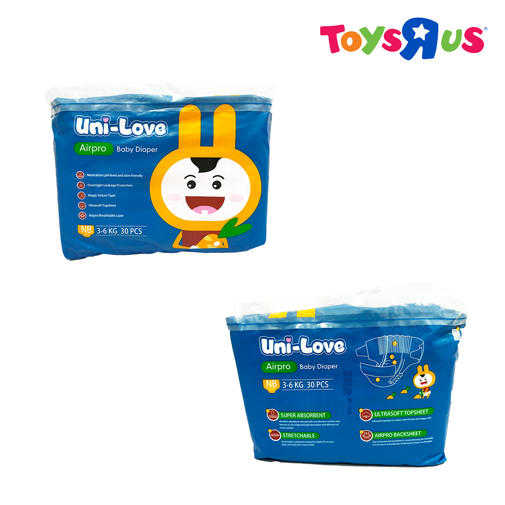 Unilove Airpro Baby Diaper 30's Newborn Shopee Philippines