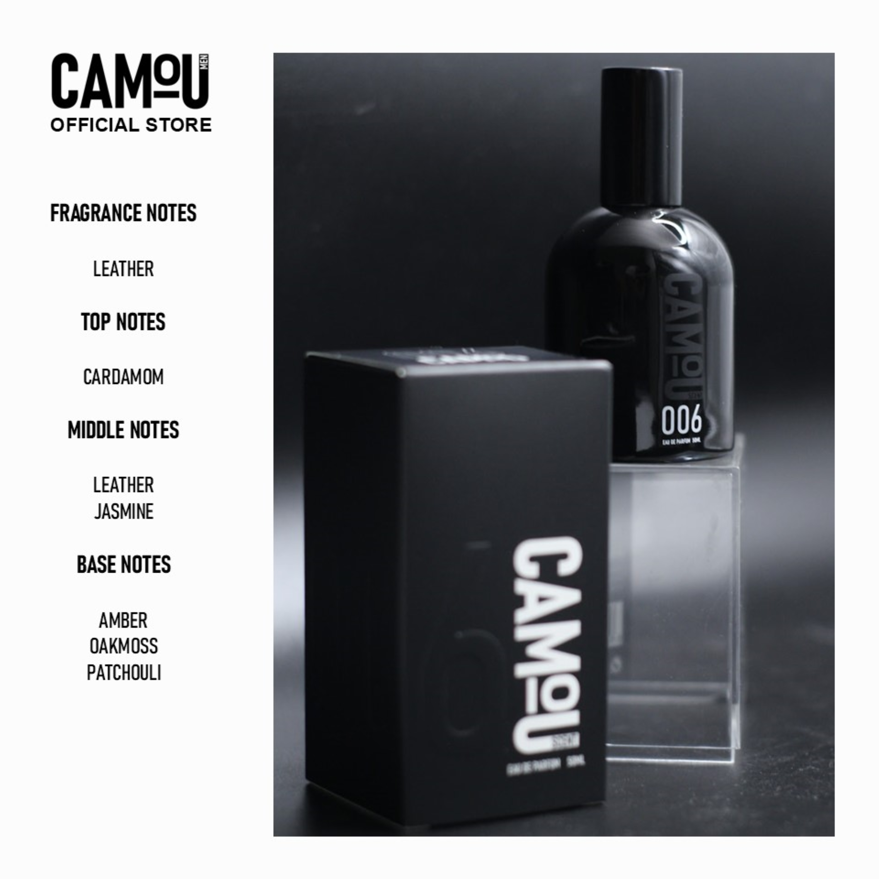 Camou Scents 50ml EDP Lasts 6hrs Long Lasting Fragrance Perfume