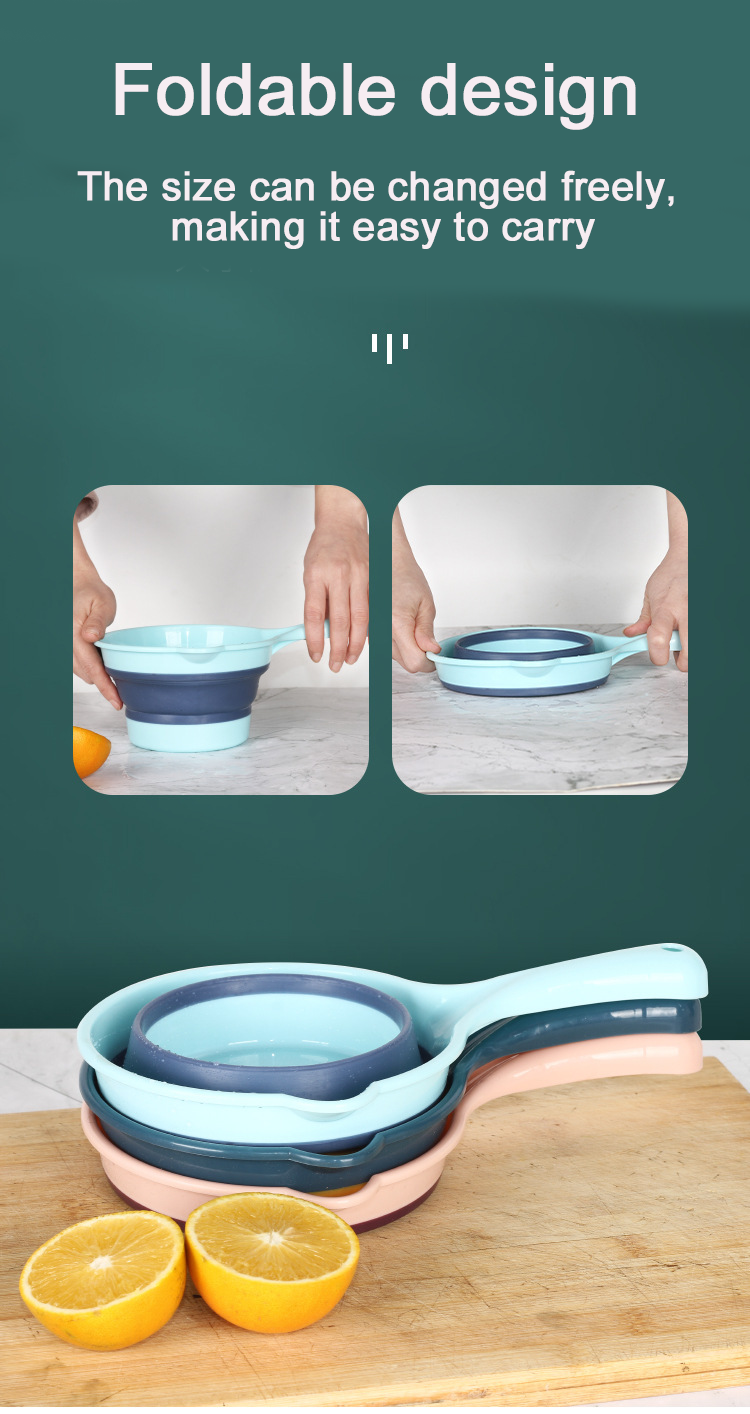 Multi-purpose Foldable Silicone Collapsible Water Scoop Dipper Water ...