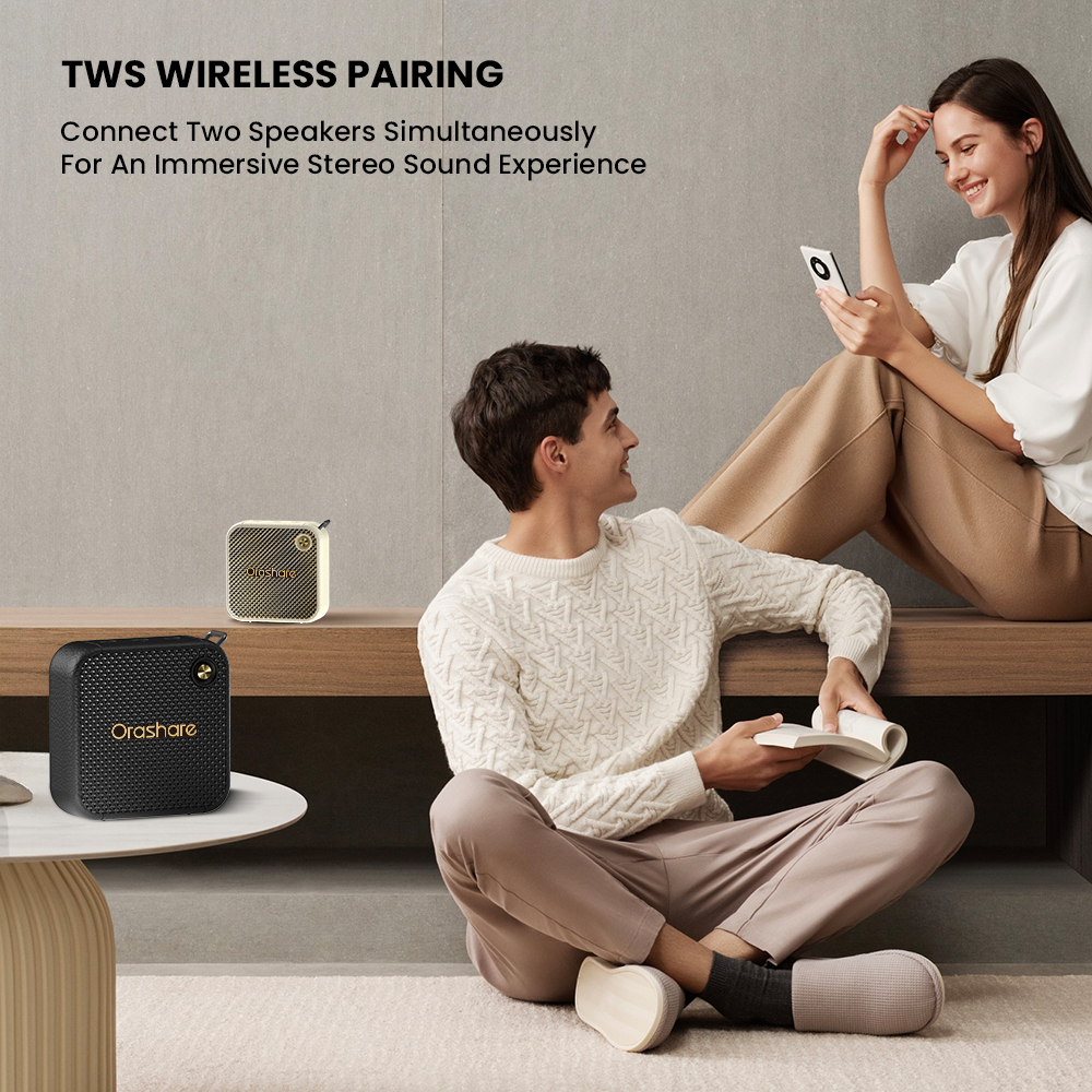 Orashare BS19 Portable Bluetooth Speaker 10W HiFi Sound Stereo TWS ...