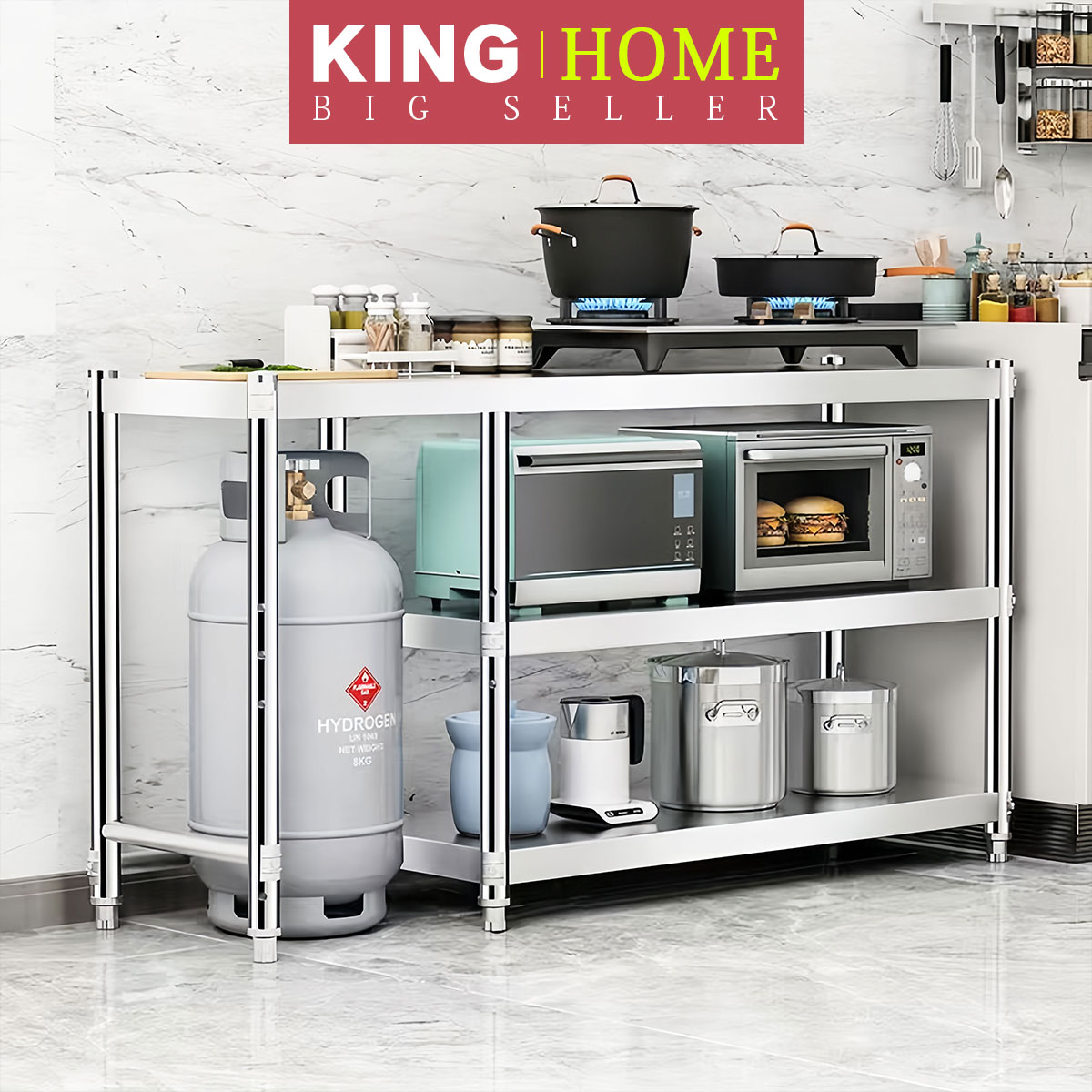 Kitchen gas stove, gas rack, stove top, heavy-duty kitchen rack ...