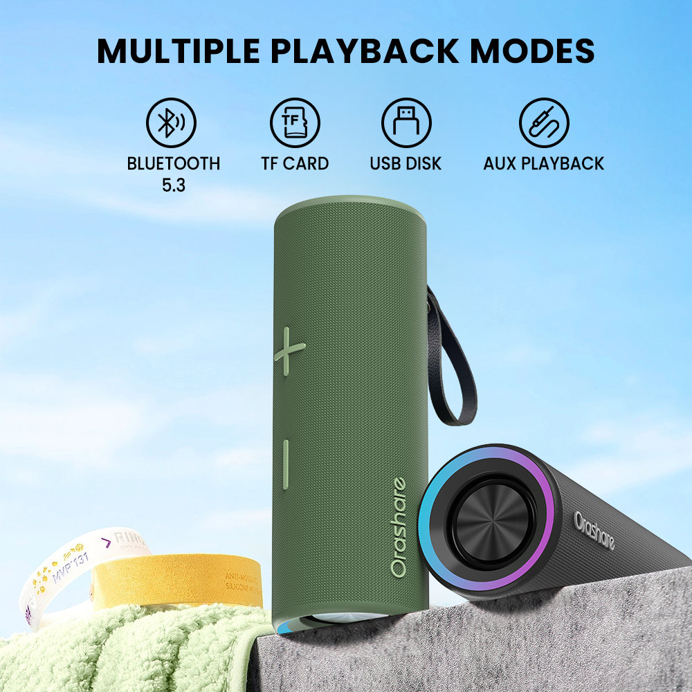 Orashare BS04 Ultra Bluetooth Speaker 30W ULT Powerful Sound With RGB ...