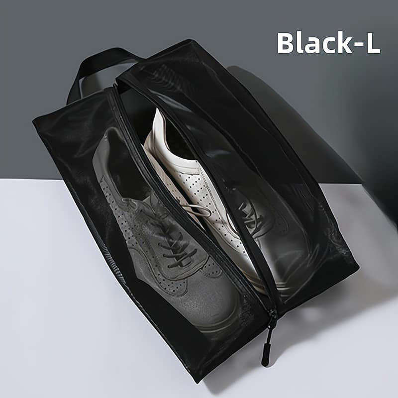 Shoes Bag 10 Pack Shoe Storage Bags With Drawstring - Dustproof Travel Organizer With Clear Window Large Drawstring Shoe Organizers For Travel