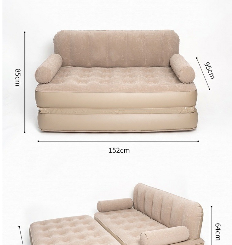 5 in 1 Portable Outdoor Camping Inflatable Bed Sofa Bed Household ...