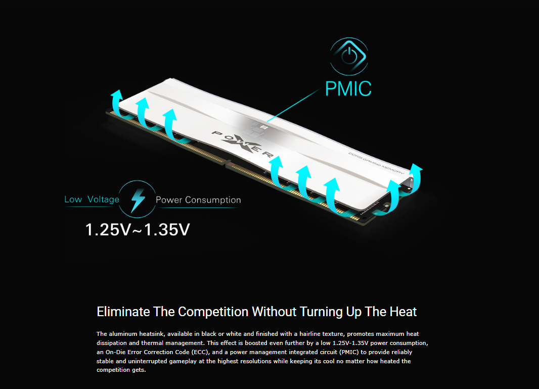 Silicon Power DDR5 PC Gaming RAM- XPOWER Zenith 16GB 6000MHz black ...