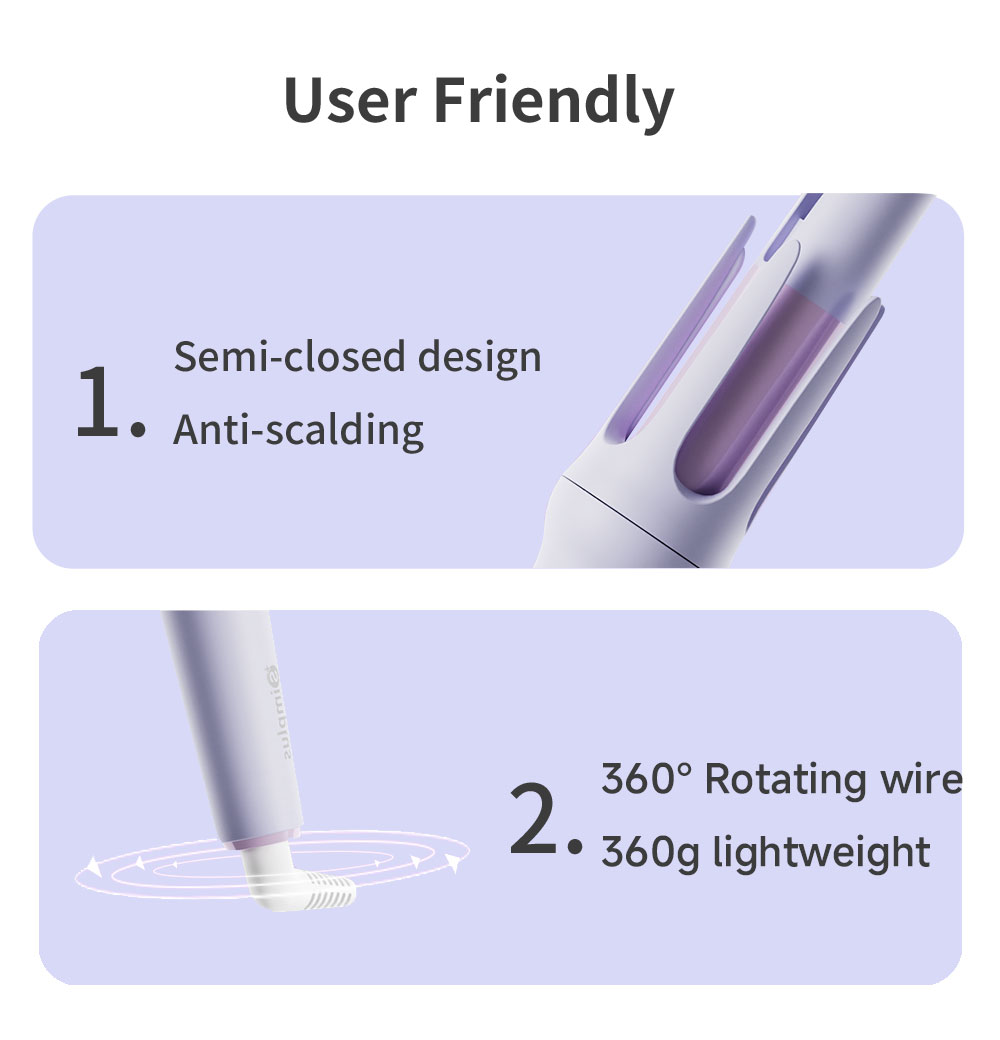 Simplus Automatic Hair Curler LED Screen Display 32mm | Shopee Philippines