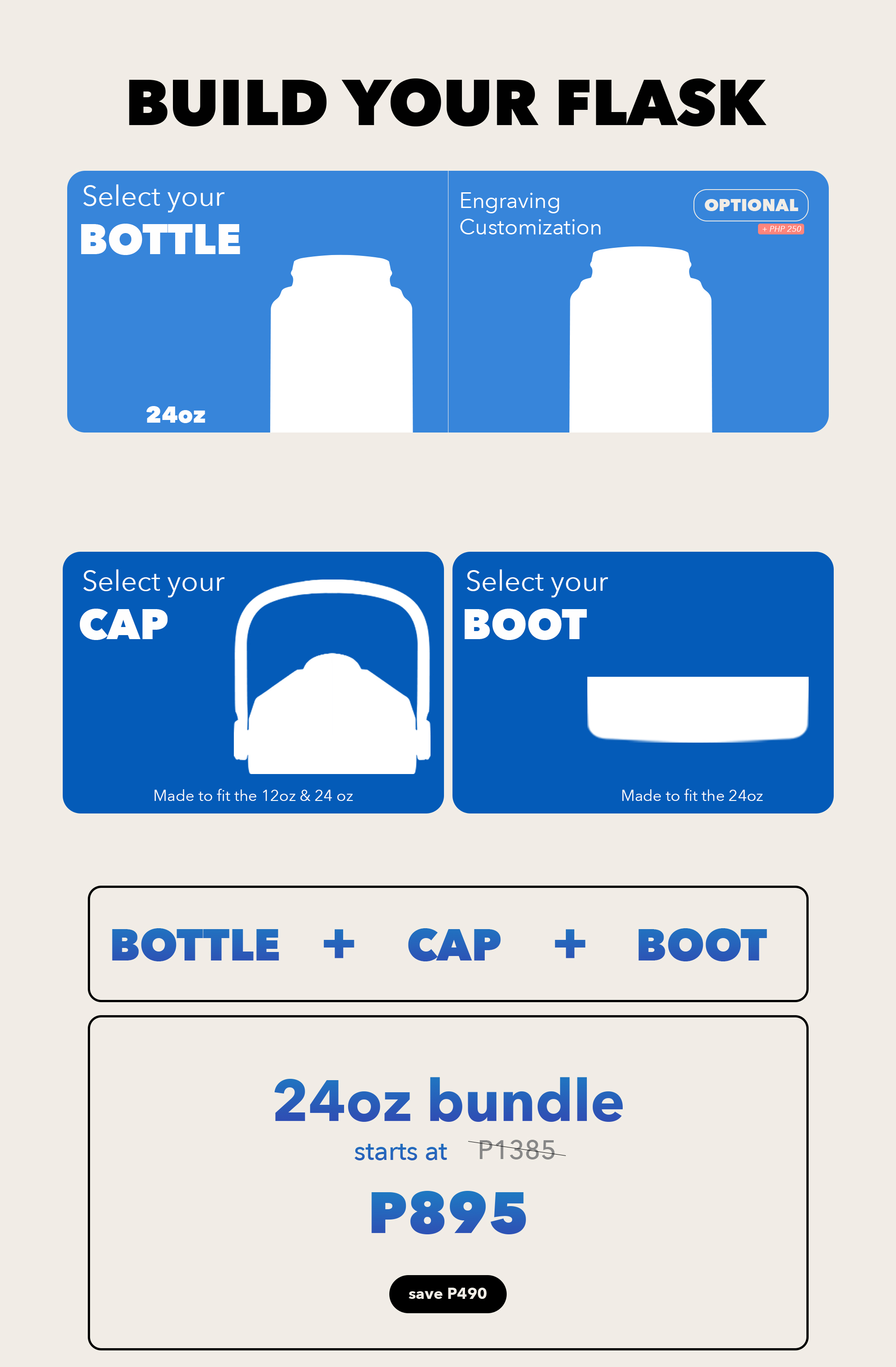 ProSafe Flask Bottle 24oz (Stainless Steel Thermos for Hot/Cold with ...