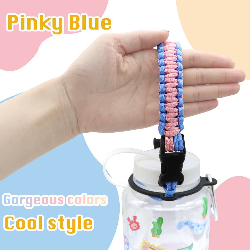 Water Bottle Rope Suitable for Tumbler flask accessory Paracord Handle ...