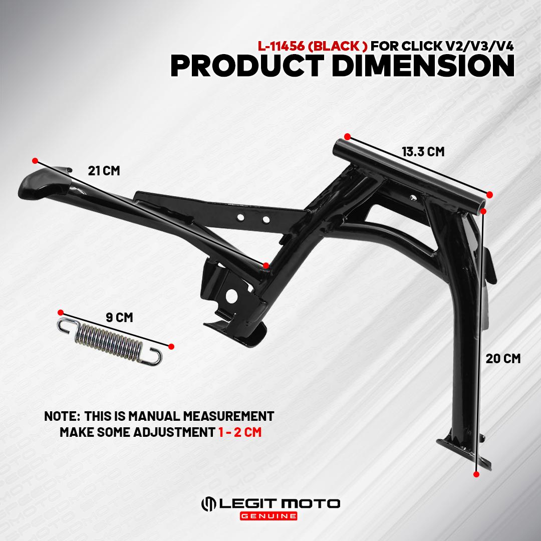 LEGITMOTO CLICK V2 / CLICK V3 / CLICK V4 CENTER STAND WITH SPRING L ...