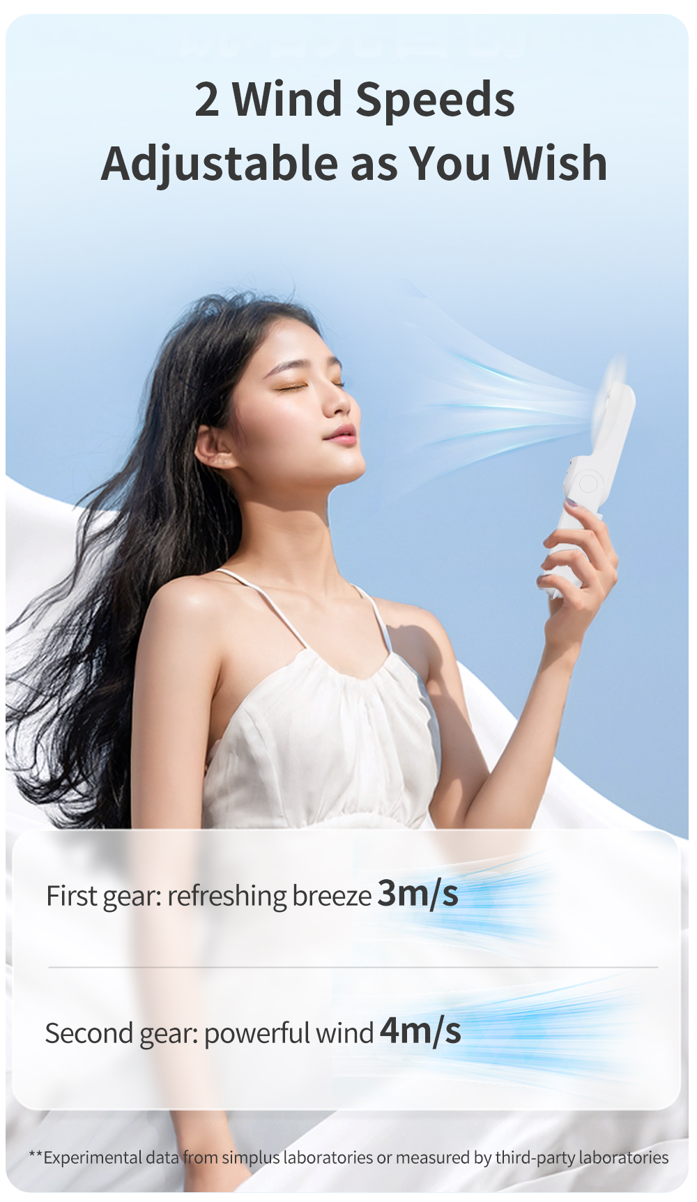 Simplus Fan Rechargeable Portable Handheld (Multi-function) DFSH012 ...