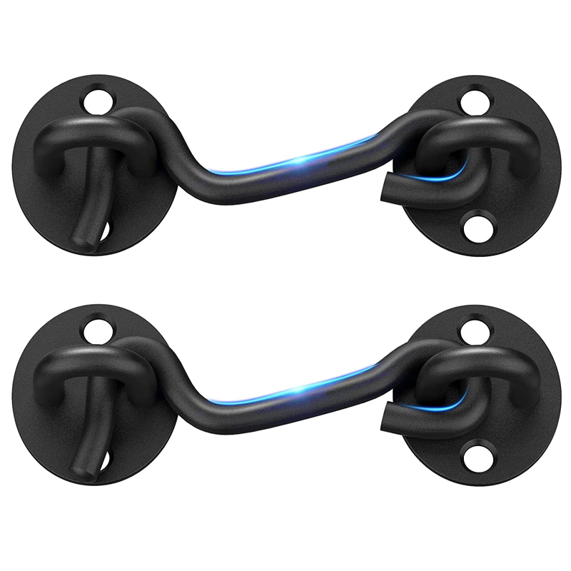 6Inch Barn Door Hook And Eye Latch, Heavy Duty Hardware Gate Latches...