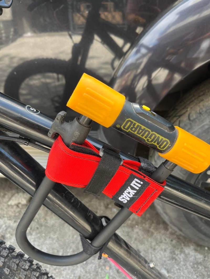 Sack it U Lock Holder • Universal U Lock Holder for Bicycles/Bike with ...