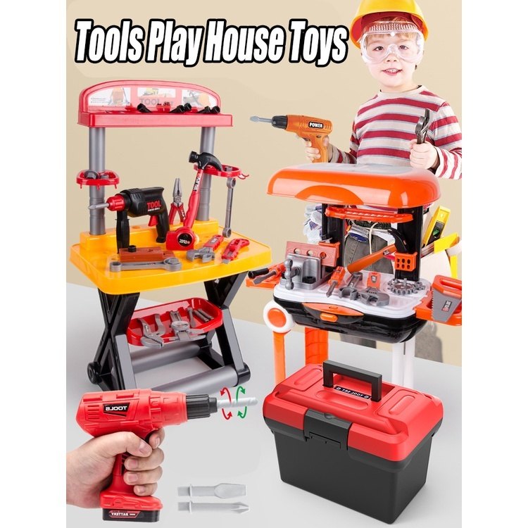 Children's Toolbox Engineer Simulation Repair Tools Pretend Toy ...