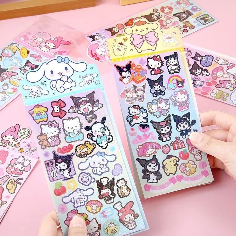 YouAimi Sanrio Kuromi Melody Cinnamoroll Random style stickers DIY ...