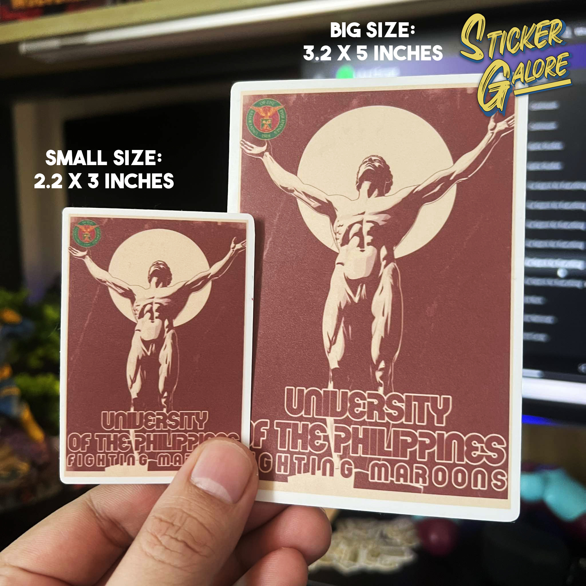 UAAP and NCAA University Card Stickers | Waterproof & Scratchproof ...