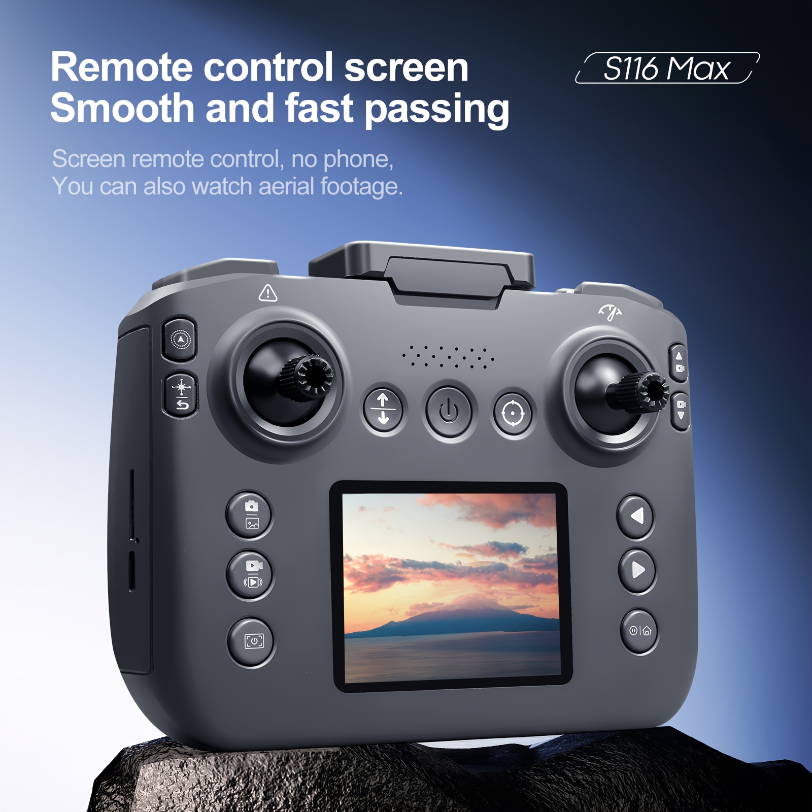 S116 Max Brushless Motor Dual Camera Smart Obstacle Avoidance Optical ...