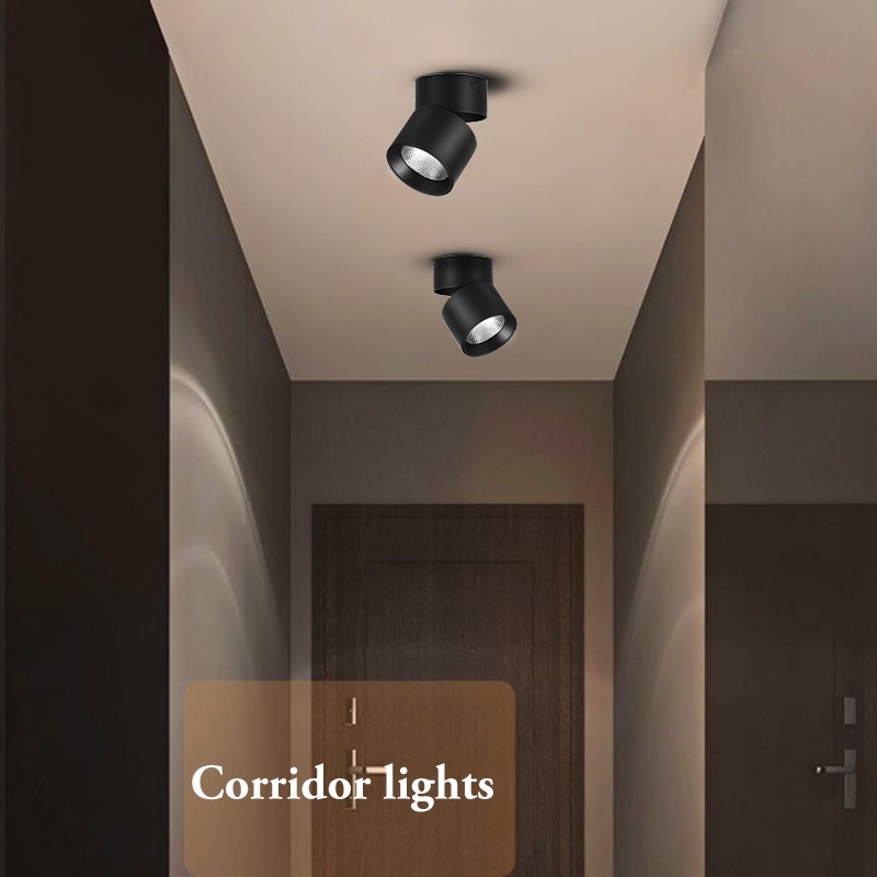 Foldable Downlight 3Colors Pin Light Ceiling Lamp Surface Mounted ...