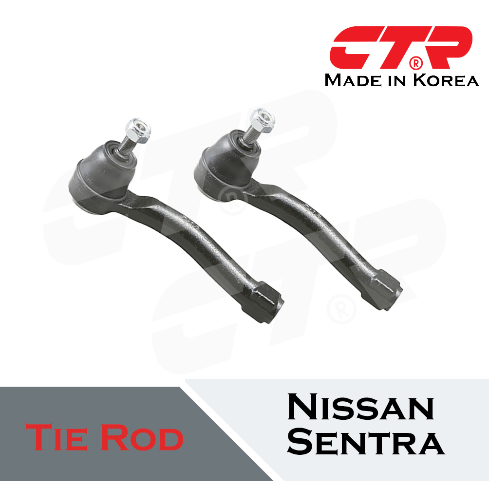 ASUPRICOS 6pcs Front Steering Kit Tie Rod End Inner and Outer and Boots for Nissan