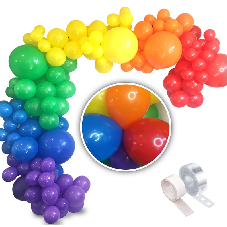 100PCS 10 Inch matte latex balloon birthday decoration product | Shopee ...