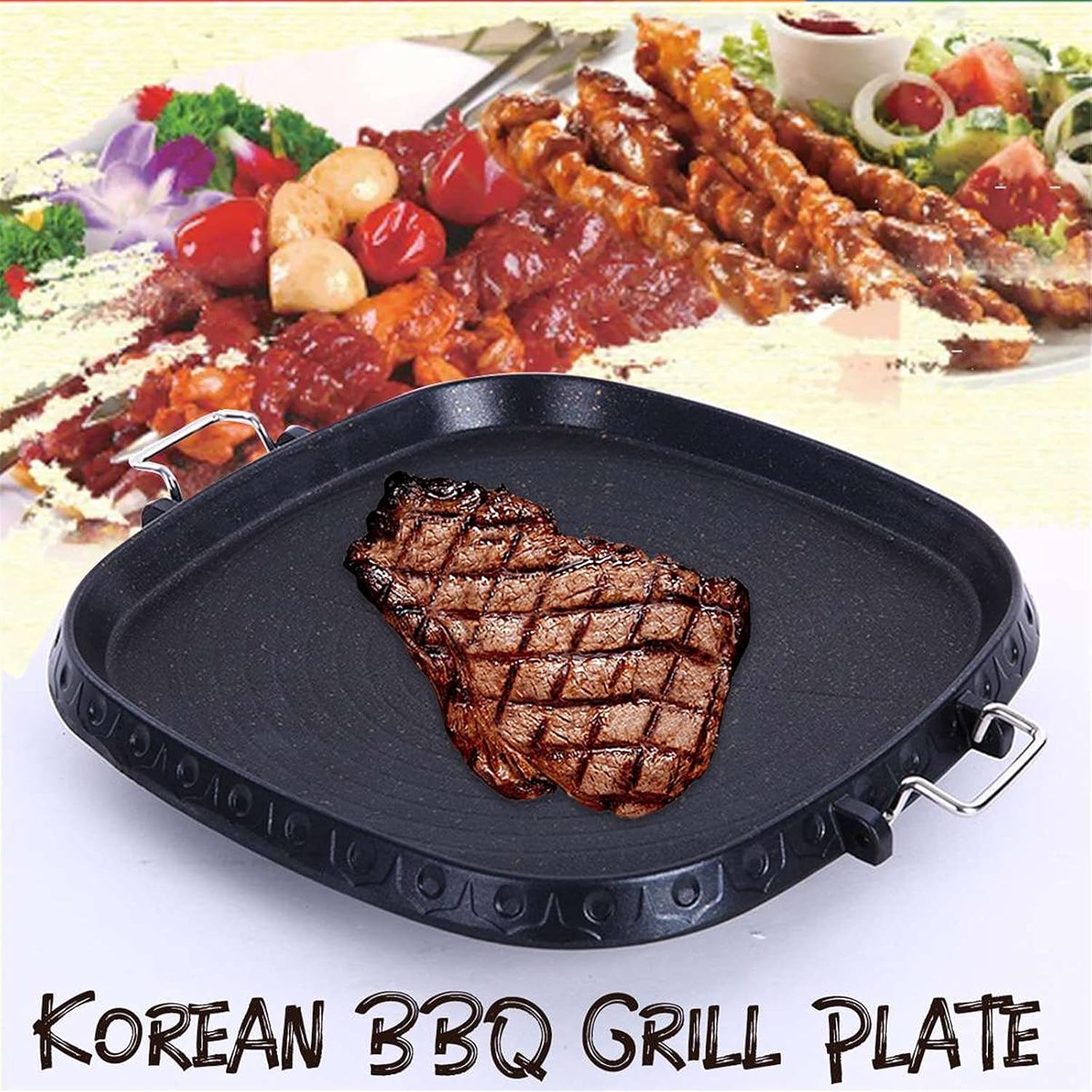 Portable BBQ Top Grill Butane Gas Stove Pan Korean Style | Shopee ...