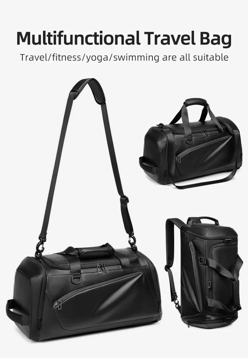 SEACHOICE Multifunction Travel Backpack Large Capacity Duffle Bag w ...